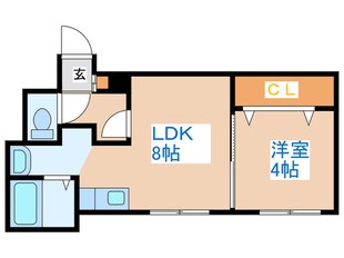 アストロハイツの物件間取画像